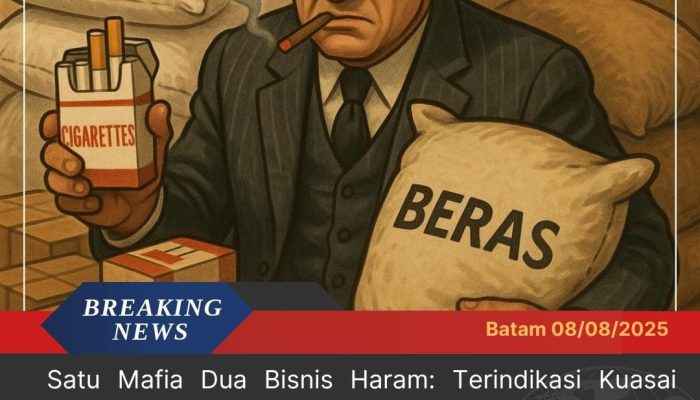 Satu Mafia Dua Bisnis Haram: Terindikasi Kuasai Peredaran Beras dan Rokok Ilegal, Masih Bebas Beroperasi di Batam