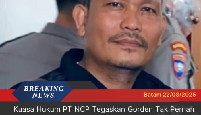 Kuasa Hukum PT NCP Tegaskan Gordon Tak Pernah Ditugaskan Mengurus Pemasangan Air