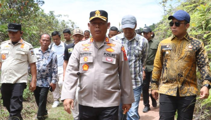 Kujungan Silaturahmi Kapolres Simalungun Himbau Kedua Belah Pihak Jaga Situasi Kondusif Pasca Konflik