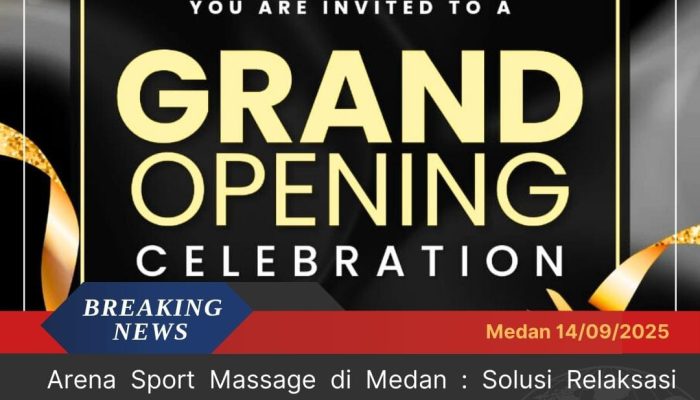 Arena Sport Massage di Medan : Solusi Relaksasi dan Pemulihan Cedera Olahraga