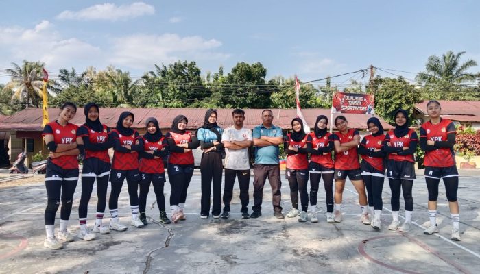 Tim Voli Putri SMA YPK Tantang MA Nurul Hikmah Tinjauan Simalungun di Final