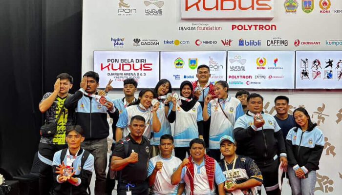 Kerja Keras Terbayar, Gulat Sumatera Utara Catat Peningkatan Prestasi di PON Kudus 2025