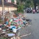 Sampah Berserakan di Tepi Jalan RS Umum Kota Tebing Tinggi