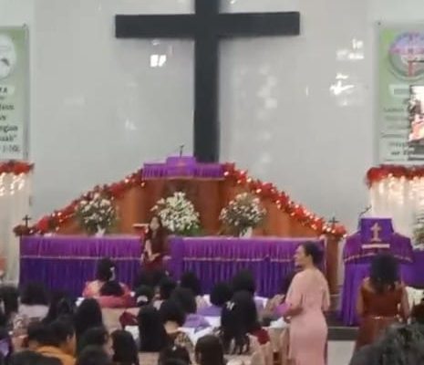 Diikuti Guru dan Siswa, Perayaan Natal di UPTD SMP Negeri 12 Pematangsiantar Berlangsung Hikmat