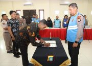 POLDA KEPRI GELAR PENANDATANGANAN PAKTA INTEGRITAS DAN PENGAMBILAN SUMPAH SELEKSI SIPSS T.A. 2026