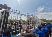 Ratusan Warga Kebun Sayur Sungai Binti Unjuk Rasa di BP Batam, Tuntut Kepastian Lahan