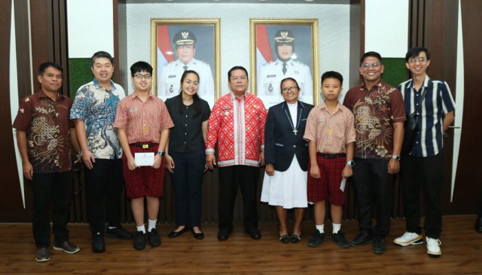 Walikota Apresiasi Prestasi Siswa SMP Bintang Timur Pematangsiantar di Tingkat Internasional