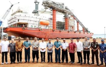 Amsakar Bangga, Kapal FLF Permata Borneo 1 Buatan Batam Resmi Diluncurkan
