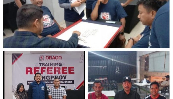 Orado kabupaten Langkat Ikut Pelatihan dan Cetak Wasit Domino Profesional dan Berlisensi