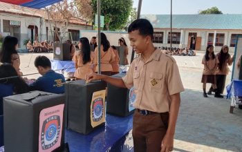 Pesta Demokrasi, SMAN 3 Pematangsiantar Gelar Pemilihan Calon Pengurus OSIS