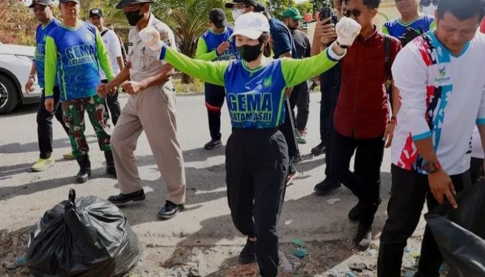 Gema Batam ASRI 2026, Amsakar-Li Claudia Pimpin Aksi Gotong Royong Massal dan Diikuti 5.600 Orang