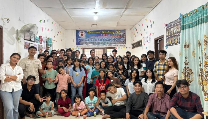 GMKI Komisariat FH USU Gelar “GMKI Mengajar 1” di Panti Asuhan Menara Kasih Indonesia