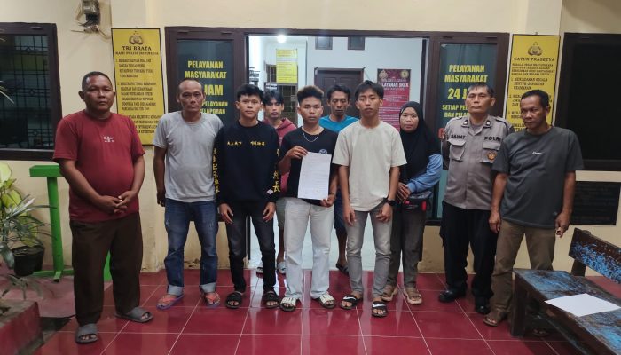 Polsek Padang Hilir Mediasi Dugaan Penganiayaan Sesama Warga