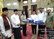 Kapolres Tebing Tinggi dan Wali Kota Safari Ramadhan di Masjid Tafakur