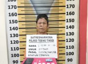 Digerebek Dini Hari, Satresnarkoba Polres Tebingtinggi Ciduk Pengedar Sabu