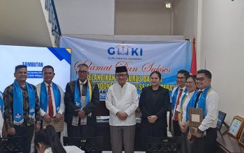 T Hotlion Sihombing  Dilantik Sebagai Ketua PD GUKI Pematangsiantar Siap Perkuat Peran Guru Kristen