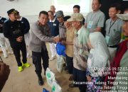 Polres Tebing Tinggi Dukung Baksos Yayasan Budha Tzu Chi, 1.000 Paket Sembako Dibagikan ke Warga