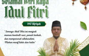 Keluarga Besar SMAN 5 Pematangsiantar Ucapkan Selamat Hari Raya Idul Fitri 1 Syawal 1447 H
