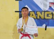 Raih Medali Emas di Kejurda KKI Sumut, Jeremi Hutajulu Atlet Dojo KKI Asal Porsea Siap Pertahankan Prestasi Hingga ke Nasional