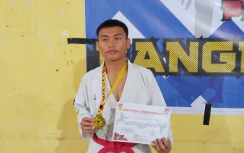 Raih Medali Emas di Kejurda KKI Sumut, Jeremi Hutajulu Atlet Dojo KKI Asal Porsea Siap Pertahankan Prestasi Hingga ke Nasional
