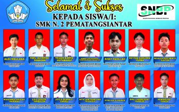Dominan ke PTN Politeknik Negeri Medan, 14 Siswa SMKN 2 Pematangsiantar Lulus SNBP