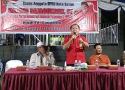 Dandis Rajagukguk anggota DPRD Batam Tampung Aspirasi Warga Perumahan Graha Nusa Batam dalam kegiatan reses masa persidangan II Tahun 2026