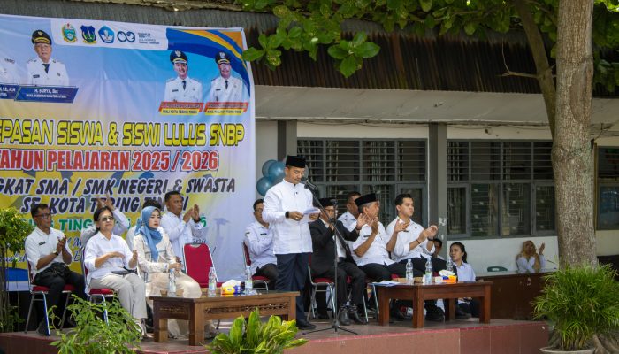 256 SISWA SMA/SMK Tebing Tinggi LULUS SNBP, WALI KOTA: INI KEBANGGAAN BAGI DAERAH