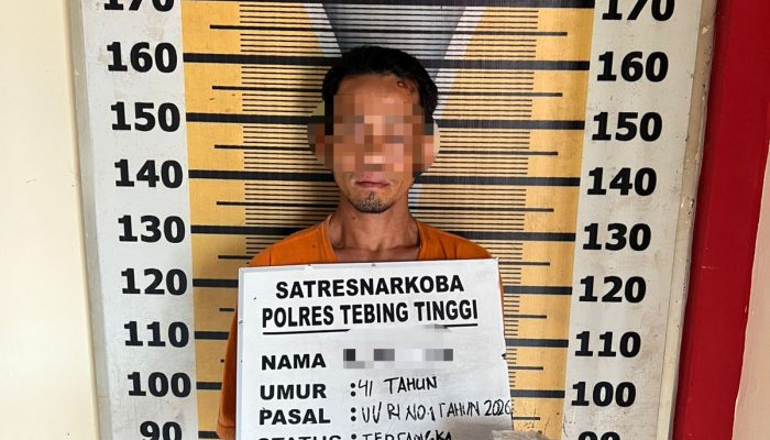 Polres Tebing Tinggi Ungkap Kasus Sabu 100 Gram di SPBU Kampung Lalang, Dua Pelaku Diamankan