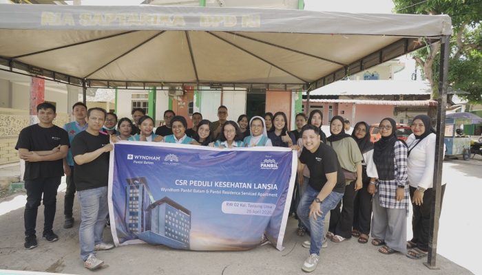 CSR hari kesehatan lansia 2026, Wyndham Batam & Panbil Residence  Lakukan bakti sosial di Tanjung Uma.