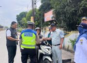 Polres Tebing Tinggi Operasi Gabungan Sosialisasi Pajak Kendaraan