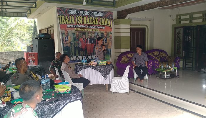 Perkuat Sinergi, Kapolsek Sipispis Silaturahmi Dengan Tokoh Adat