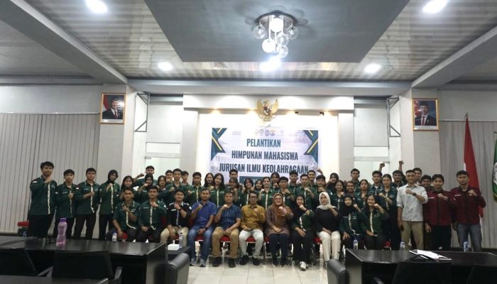 Pengurus HMJ IKOR UNIMED Resmi Dilantik, Siap Berkarya untuk Kemajuan Mahasiswa FIK