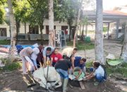 Keluarga Besar SMAN 5 Pematangsiantar Sembelih 2 Ekor Hewan Kurban
