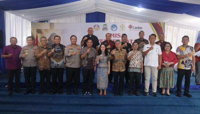 KAPOLDA KEPRI HADIRI PERESMIAN GEDUNG “SENTRUM CARITAS” DAN LOKAKARYA MIGRASI AMAN DI BATAM