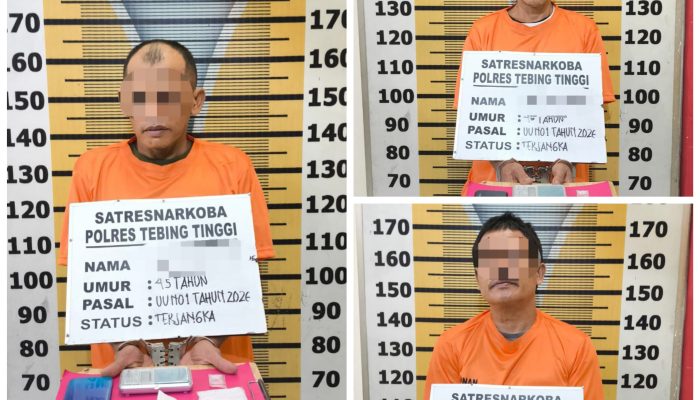 Sat Resnarkoba Polres Tebing Tinggi Amankan Pengedar Berikut Barang Bukti Sabu di Losmen Delima