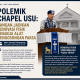 Polemik Chapel USU: Jangan Jadikan Renovasi Fisik sebagai Alat Pengosongan Paksa