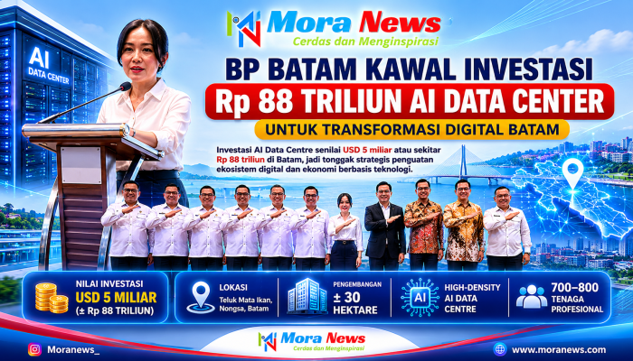 BP Batam Kawal Investasi Rp 88 Triliun AI Data Center untuk transformasi digital Batam
