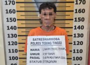 Berbekal Laporan Masyarakat, Sat Resnarkoba Polres Tebing Tinggi Bekuk Pemilik Sabu