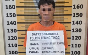 Berbekal Laporan Masyarakat, Sat Resnarkoba Polres Tebing Tinggi Bekuk Pemilik Sabu