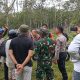 Ditengah Kerumunan Kelompok Masyarakat, Polsek Sipispis bersama Koramil 15 Sampaikan Pesan Kamtibmas