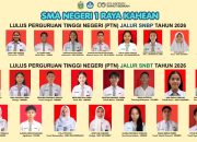 24 Siswa SMAN 1 Raya Kahean Simalungun Masuk PTN
