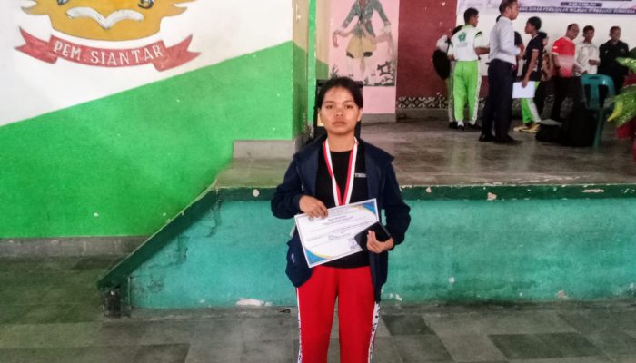 Geta Hasibuan, Siswa SMAN 3 Pematangsiantar Lolos O2SN Tingkat Provinsi Cabor Atletik