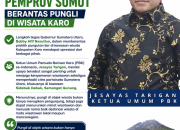 Pemuda Barisan Karo (PBK) Apresiasi Langkah Tegas Pemprov Sumut Berantas Pungli di Wisata Karo