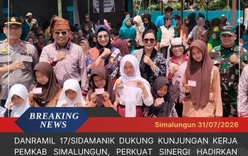 Danramil 17/Sidamanik Dukung Kunjungan Kerja Pemkab Simalungun, Perkuat Sinergi Hadirkan Pelayanan bagi Masyarakat