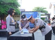 Kapolres Tebingtinggi Pimpin Rotasi Jabatan dan Pelantikan Sejumlah PJU, Tekankan Integritas dan Profesionalisme Personel