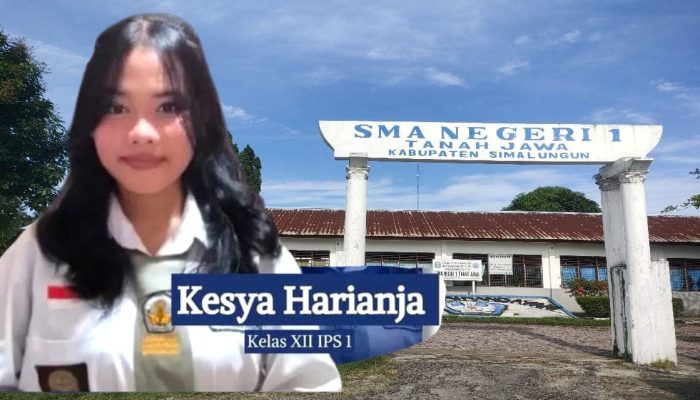 Kesya Harianja, Siswa SMAN 1 Tanah Jawa Lolos ke OSN Tingkat Provinsi