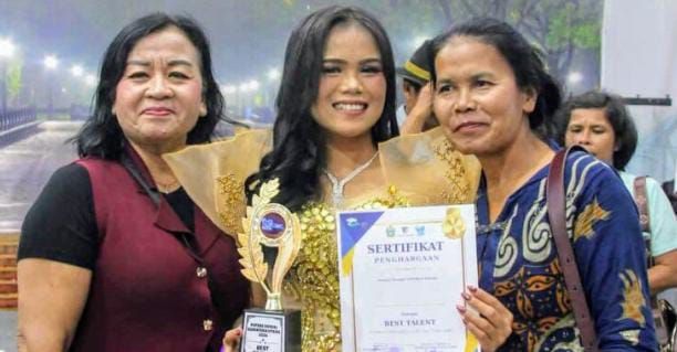 Mesda Hiskia Purba Siswi SMKN 3 Pematangsiantar Jadi Best Talent Putri Sosial Sumut