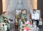 Panglima TNI Kunjungi Kepri, Amsakar Sambut di Batam sebelum Bertolak Ke Lingga