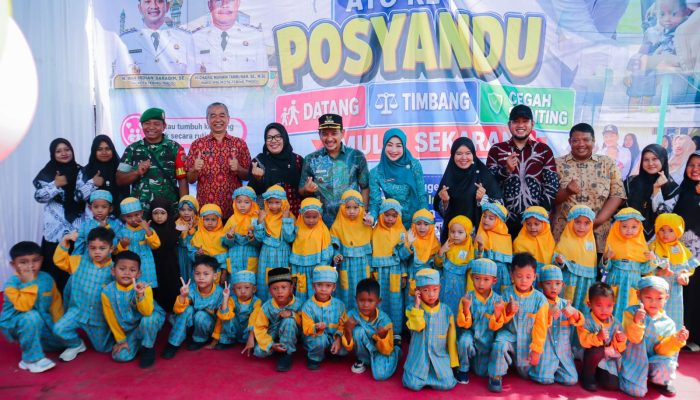 BUKA KAMPANYE GERMAS DALAM ISPS 2026, WALI KOTA TEBING TINGGI APRESIASI PENURUNAN STUNTING