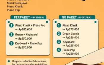 Tampe Music Course Hadir di Kota Tebing Tinggi untuk Anak-anak hingga Dewasa